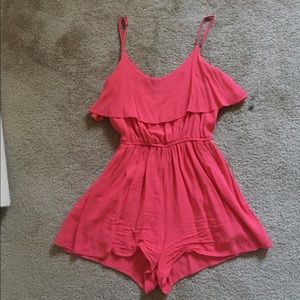 Xhilaration Pink Romper